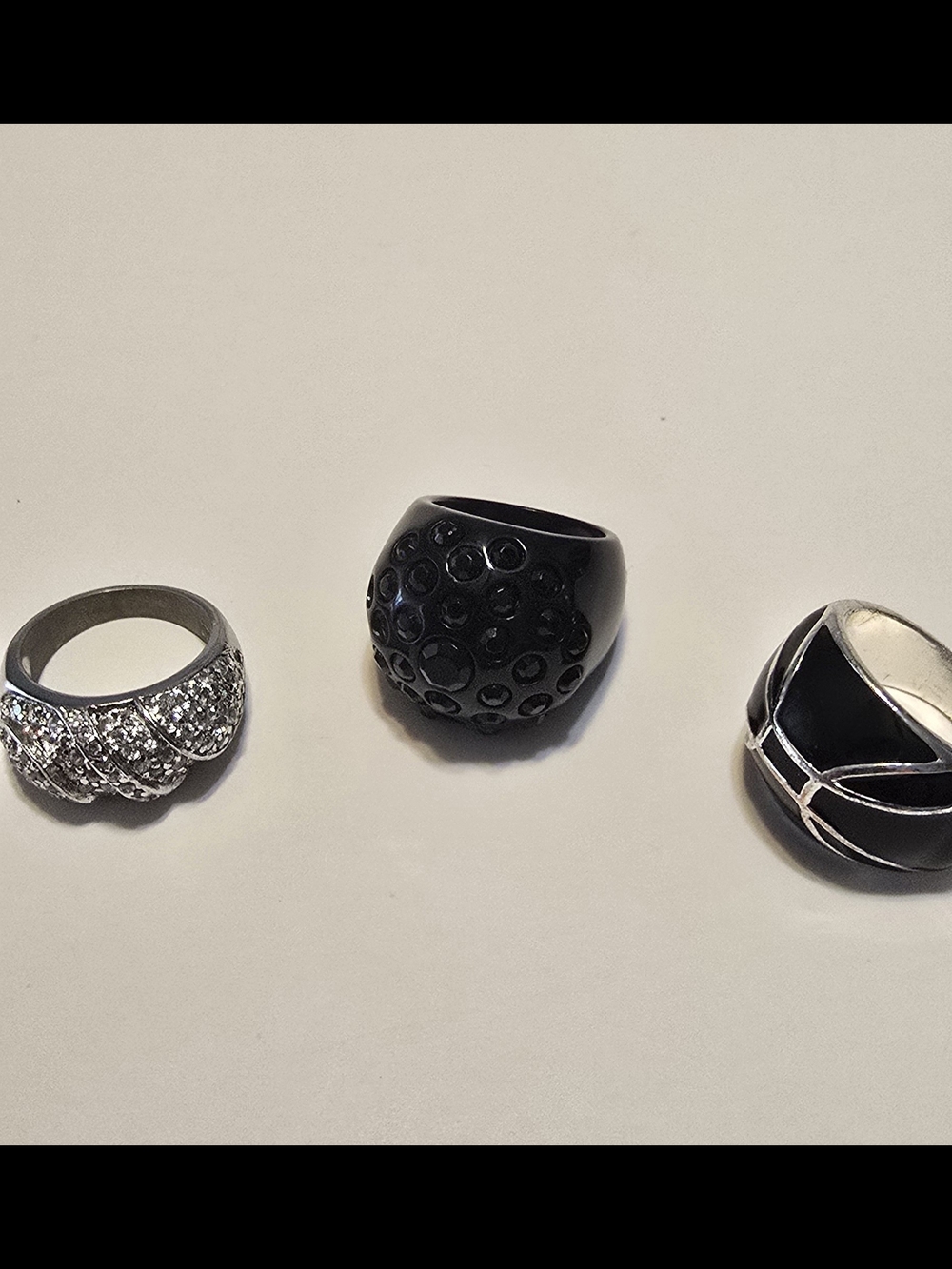 3 Rings . All Size 6.5 - Picture 2 of 7